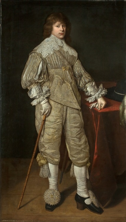 history-of-fashion:1632 David Bailly - Portrait of Prince Janusz Radziwiłł
