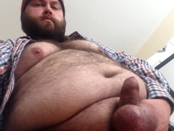 chubbyaddiction:  Lick my balls…
