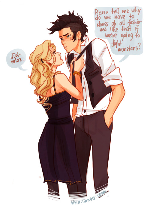 viria:YES THIS IS JUST BEAUTIFUL A PERCY JACKSON AU IN WHICH EVERYTHING IS THE SAME EXCEPT PERCY I
