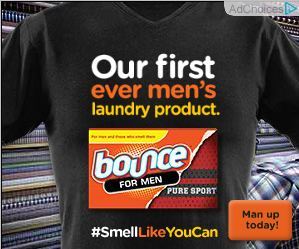 onebay1:  SMELL LIKE A MAN SPORT SCENT SO EVEN WHEN YOUR CLOTHES ARE CLEANED AFTER