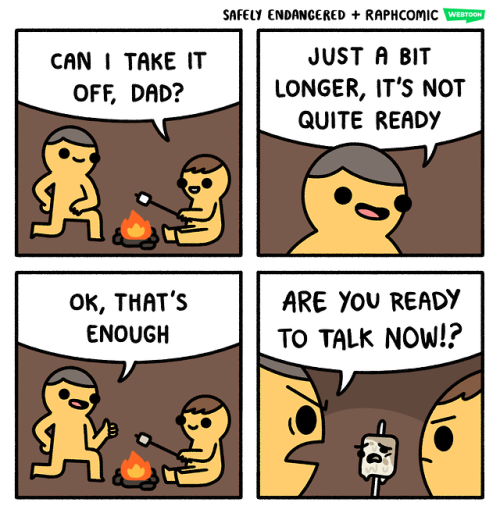 tastefullyoffensive:by Safely Endangered and Raph Comic