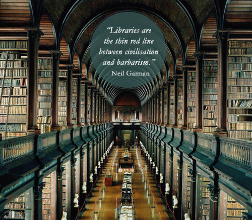 wordsbydan:7 Great quotes about libraries on photos of beautiful librariesWith libraries around the 