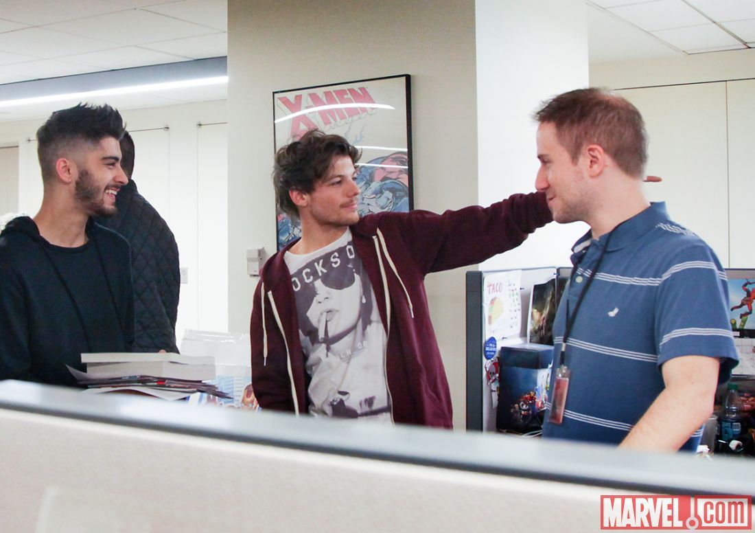 direct-news:  (New) The boys at the Comic Office. 05/12/13 
