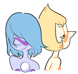 24cr:  I WANT THEM TO BLUSH LIKE THAT TOO headcanon that blue blushes purple and yellow blushes orange 