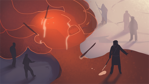 kickingshoes: thatoldstandby:  dandelionfoyer:   In the beginning… belief and rituals