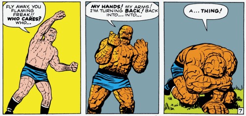 theblackestofsuns:
““Turning Back!”
Fantastic Four #4 (May 1962)
Stan Lee, Jack Kirby, Sol Brodsky and Stan Goldberg
Marvel Comics
”