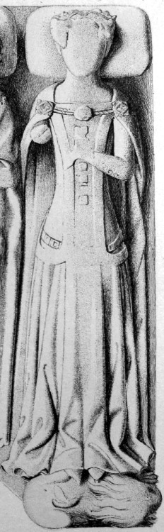 Effigy of Blanche de la Tour (1340) 
