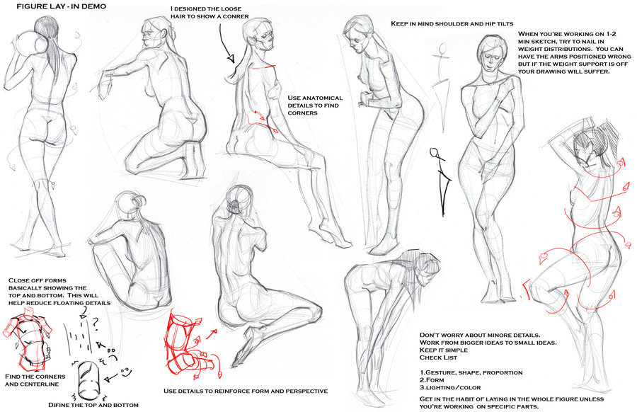jay-h-bomb:  Here’s some awesome figure drawing and anatomy tips, tricks and tutorials