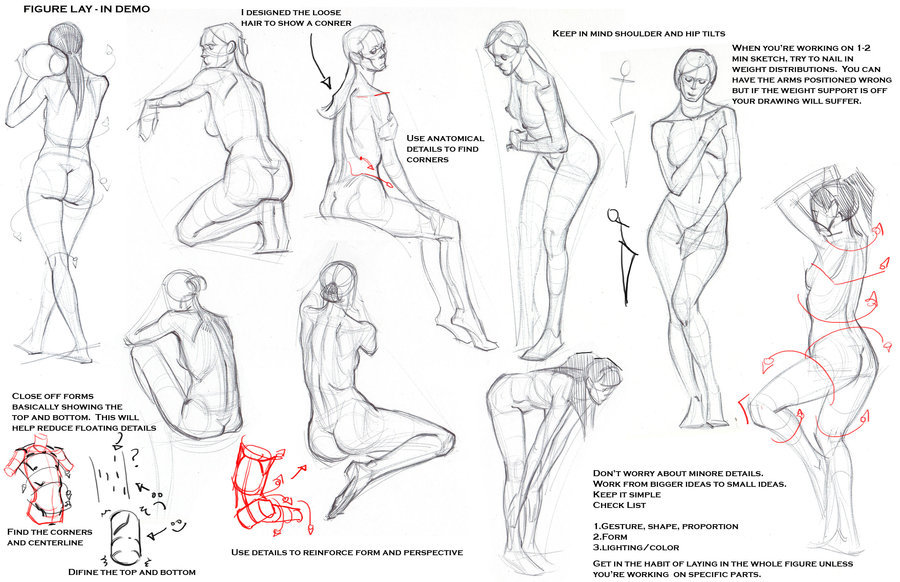 rhimeslex:  jay-h-bomb:  Here’s some awesome figure drawing and anatomy tips, tricks