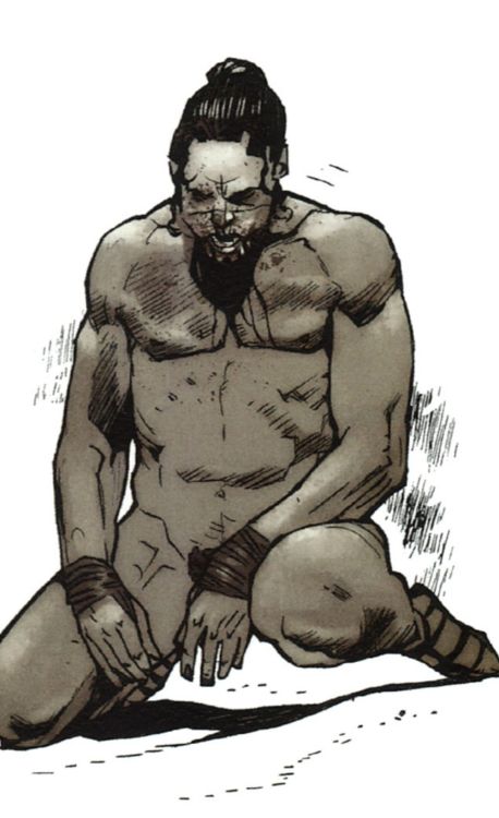 Shirtless Men in Comics