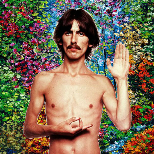 beatlemania-1960s:  beatles &amp; rad art i found on google