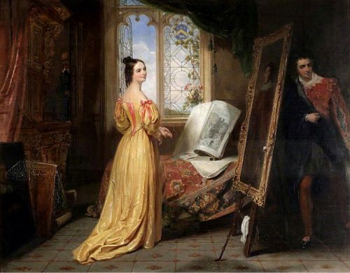 Scene from &lsquo;The Honeymoon&rsquo; (c.1835). George Clint (English, 1770-1854).&nbs