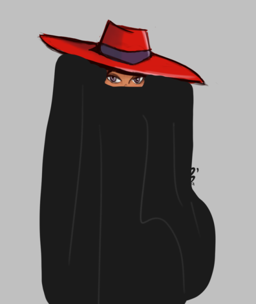 A cute Carmen SanDiego. Nice show over there tho. I also put the Tumblr version here but the NFSW is