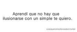 un simple te quiero… | via Facebook