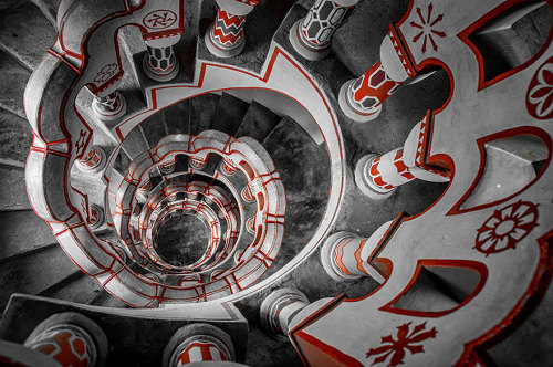 cubebreaker:  These spiral staircase photographs porn pictures