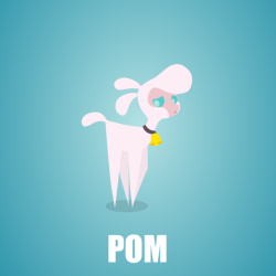 nopony-ask-mclovin:Pom, from Them’s Fightin’ Herds! &lt;3