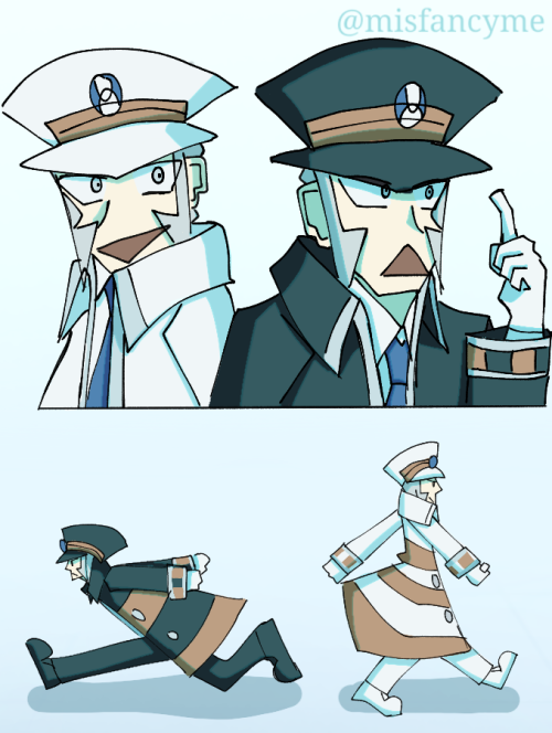 Random Drawings Of The Train Twins.