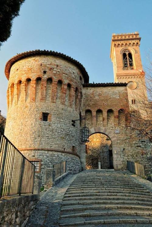 Corciano Castle, Italy