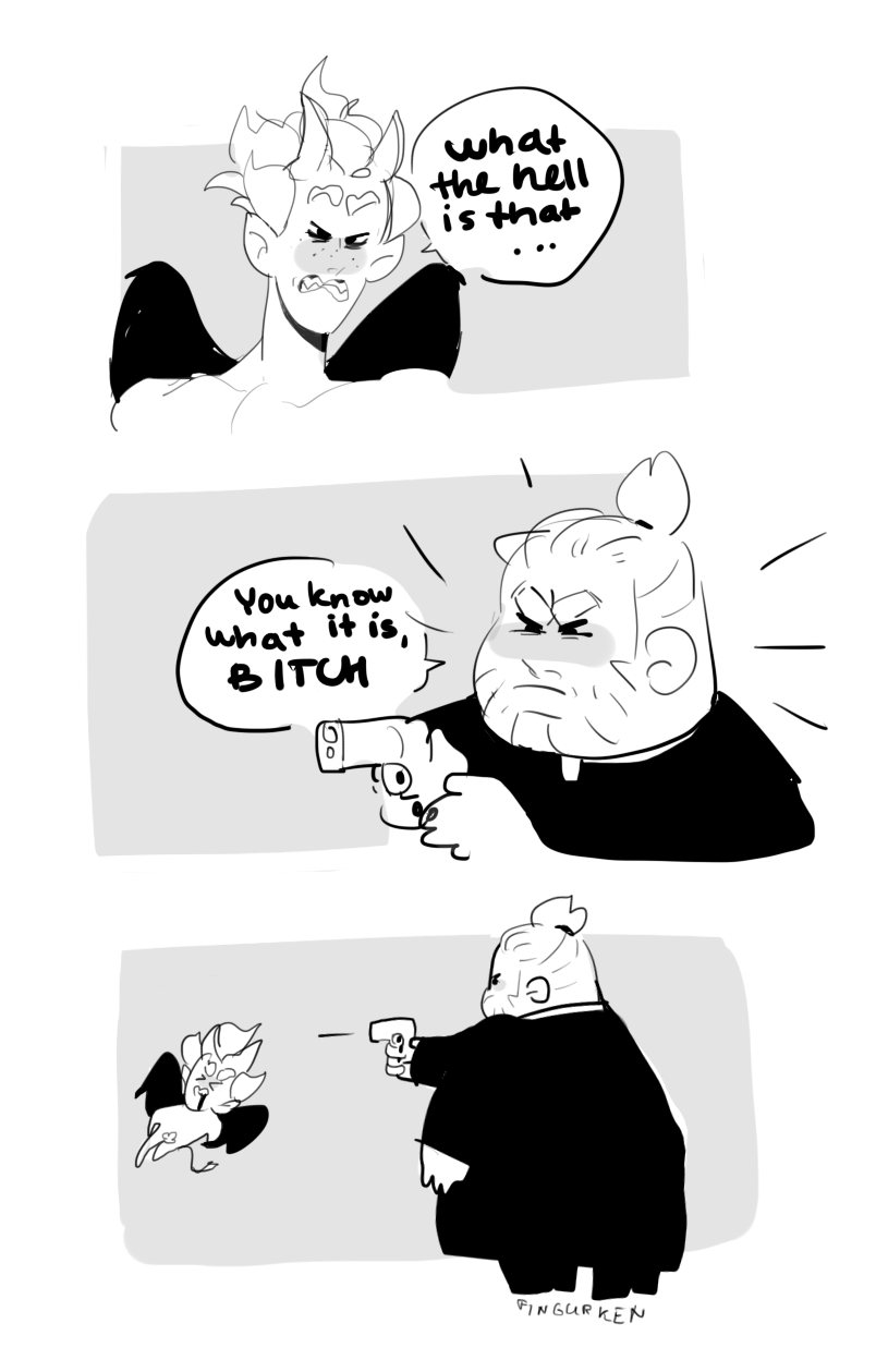 fingurken:the crooked teeth by @captain-chameleon saved my life pls go read very