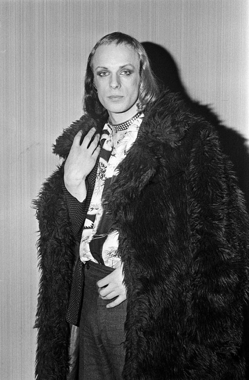 sickfink2:Brian Eno photographed by Jorgen Angel on 1 November 1972 in Manchester, UK.