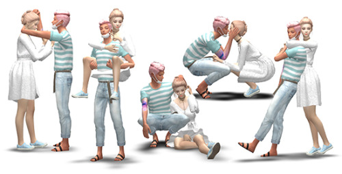 radioactivedotcom: sweethearts – couple poses [in-game poses] finally a couple’s set! i’ve been dyin