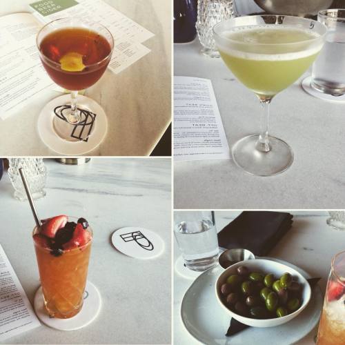 A sampling from @backbeatatx. All lovely, but their namesake drink with gin and celery really sings.