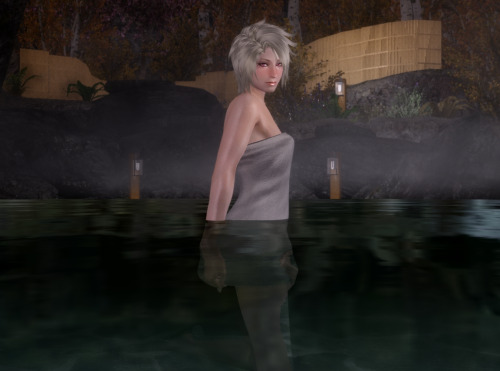 AetherSuite3.0.0 &amp; Halo'sPoserS1.1 (&frac12;)新しく追加された部屋＆ポーズで色々、Tesla編※撮影のため特別に許可を得てタオルを着