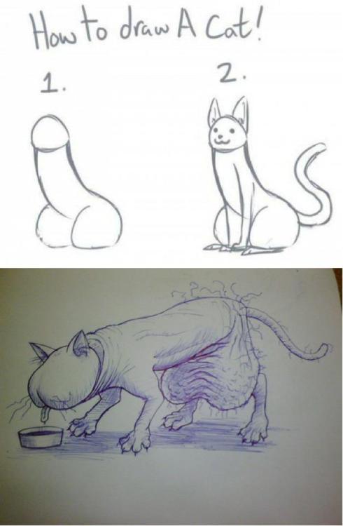 How to draw a pussy! But, no&hellip; A wonderous fuck-ton of penis and ass references. And pleas