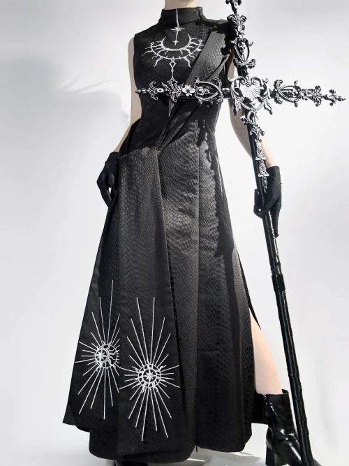 Preorder Deadline Reminder: -The Celestial Totems- Gothic Lolita Dress And Cape