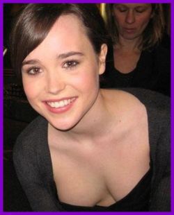 nude-celebz:  Ellen Page showing some serious