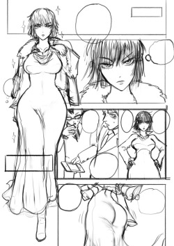 thegoldensmurf:OPM page sketch.