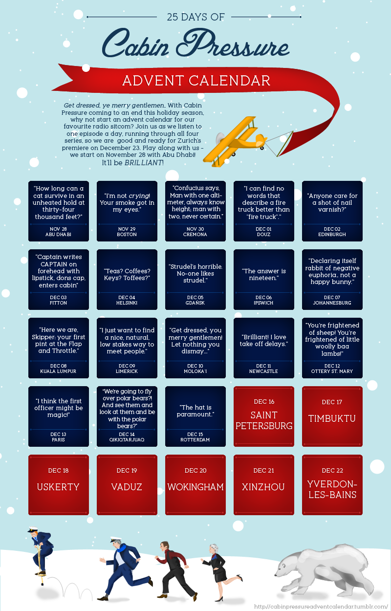 Cabin Pressure Advent
