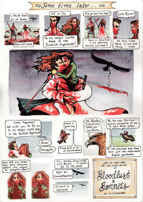 noshirtsinscotland:emilyscartoons:Bloodlust & Bonnets - a short comic I made a while backLast pa