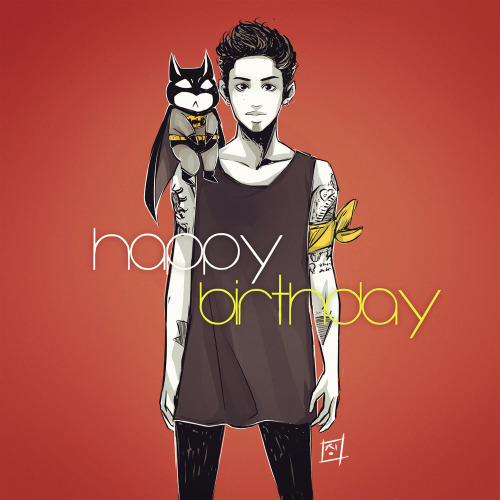 Happy birthday @10969taka ! I wish You a small batman on Your shoulder ≧▽≦y