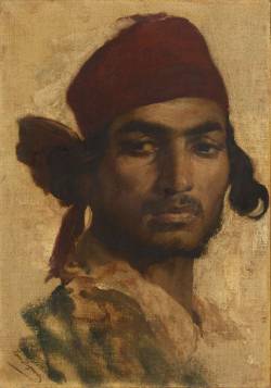 Henri Regnault (French, 1843-1871), Portrait