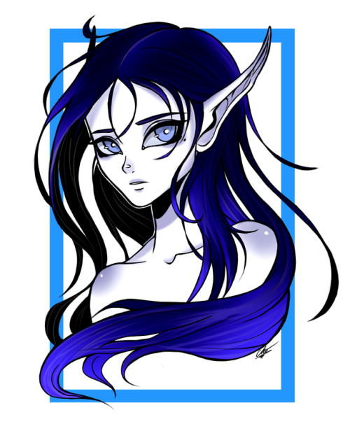 ”Change”I wanted to make one last piece of Shanastra as a Sin’dorei before she betrays the Horde