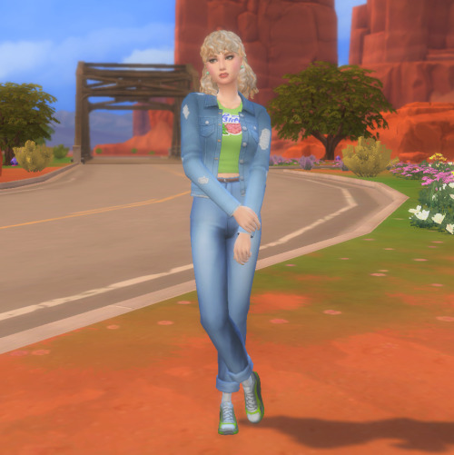 twentiethcenturysims: 1980′s LookbookAll sims: Skin / Eyes / Lashes / Makeup / NailsViolet: Ha