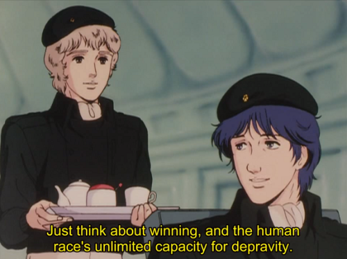 legendofthegalacticheroes:this guy’s about as bad at flirting as i am