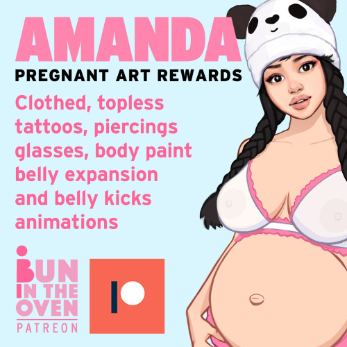 August is Animation! This month&rsquo;s pregnant art rewards are animations - lactating and bell