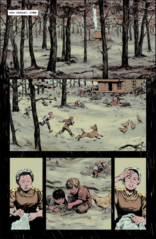 My Little Comic About The Origin Story Of The Jersey Devil!