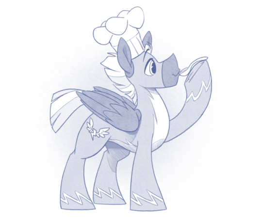 kelpony:  Oh, I kinda skipped Chef Thunderlane and his adorable coolness! 