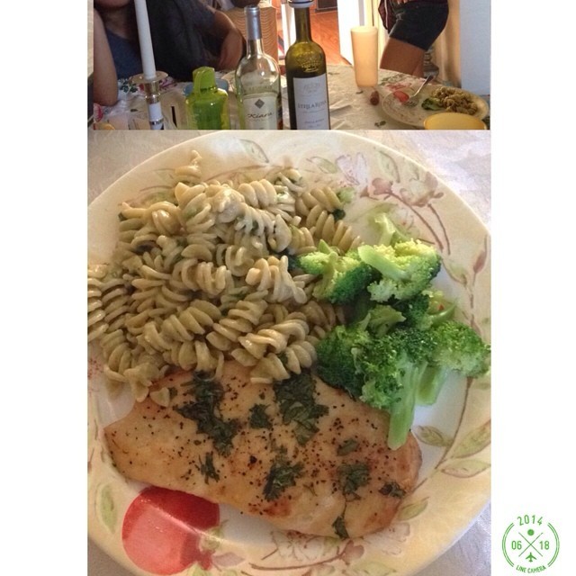 Day 57: Cooked for da BAE😛 hahha sike. #100happydays #100daycountdowntil21 #winewasted