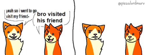 I Noticed That This Meme Was Popular So I Drew It With My Ocs Steve And Marv Out Of Boredom The Other