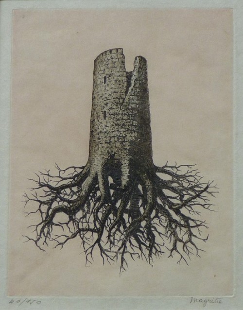 Rene Magritte (Belgian, 1898-1967) “When one sees one of my pictures, one asks oneself this simple question, ‘What does that mean?’. It does not mean anything, because mystery means nothing either, it is unknowable.” - Rene Magritte 1. Almayer’s