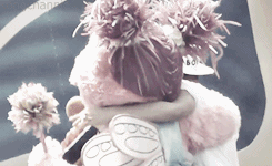 mukbangongchan:  Gongchan oppa being too kawaii with the mascot. 