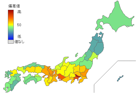 pyorohiko:  サラリーマン年収 [ 2012年第一位 東京都 ]｜新・都道府県別統計とランキングで見る県民性