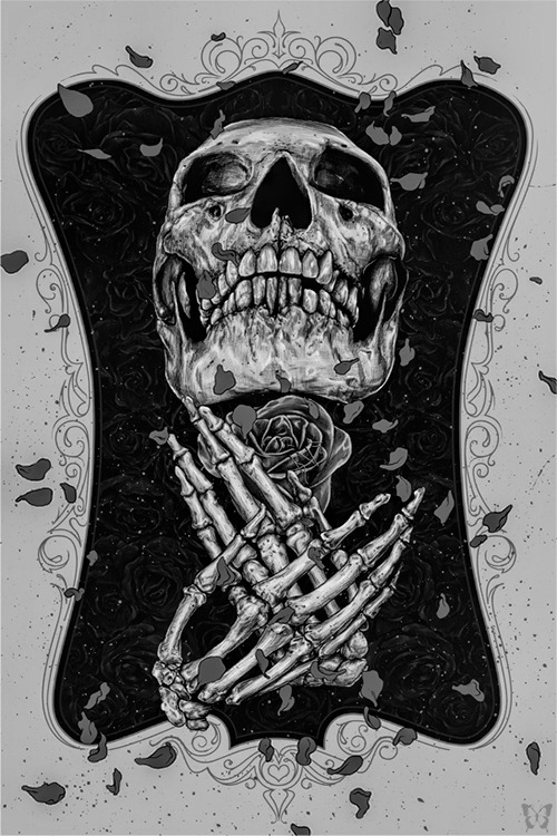 whitesoulblackheart:  2011 Illustration by Alex Wezta © “All things truly wicked