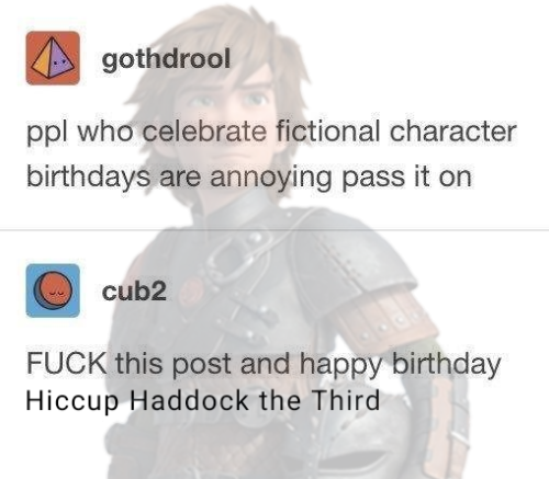 HAPPY HICCUP DAY!!!! 