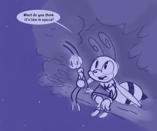 -Stargazing Ramblings-Well lookie who it is, Tap and Rumble! Boxing Bugs may be on hiatus but that d