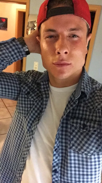 yourstr8boys: Anyone wanna see this hot str8 stud exposed?  Enough Reblogs and it will happen  Fuck 